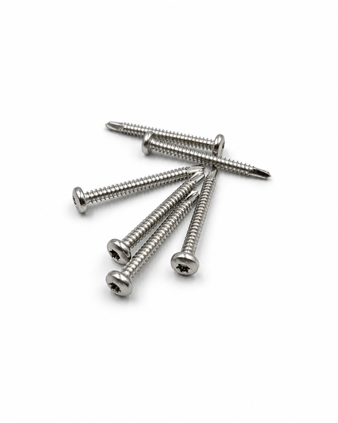 Edelstahl Bohrschrauben 4,8 x 50 mm – Linsenkopf – A2 Rostfrei