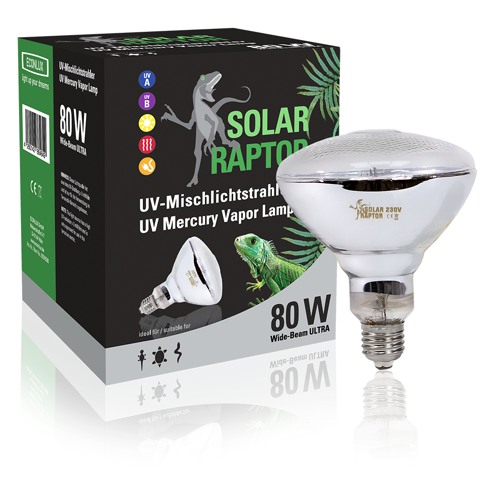 SOLARRAPTOR UV-MISCHLICHTSTRAHLER (MVL) 80 W
