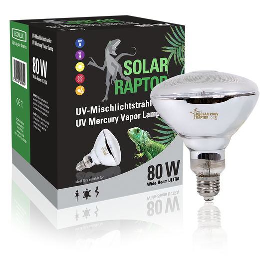 SOLARRAPTOR UV-MISCHLICHTSTRAHLER (MVL) 80 W