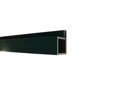 Aluminium Vierkantrohr 20x20x1,5 mm mit 3 mm Nut – 100 cm / 200 cm
