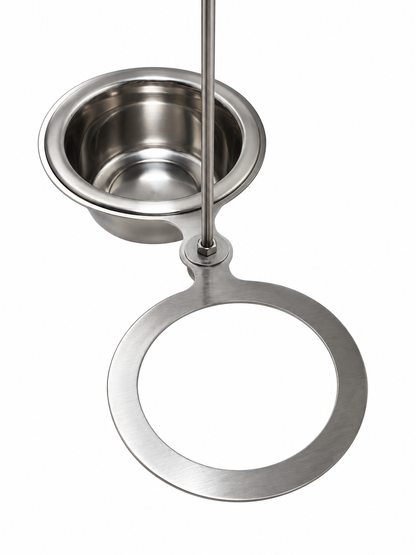 Swinging Bowls Futterschaukel mit zwei Näpfen aus Edelstahl