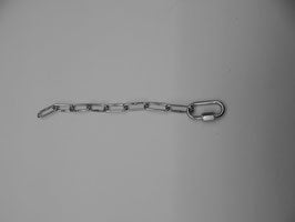 Edelstahlkette V4A 1.4401 – 2,0 mm für Nachrüstsets, Volieren und Papageienzubehör