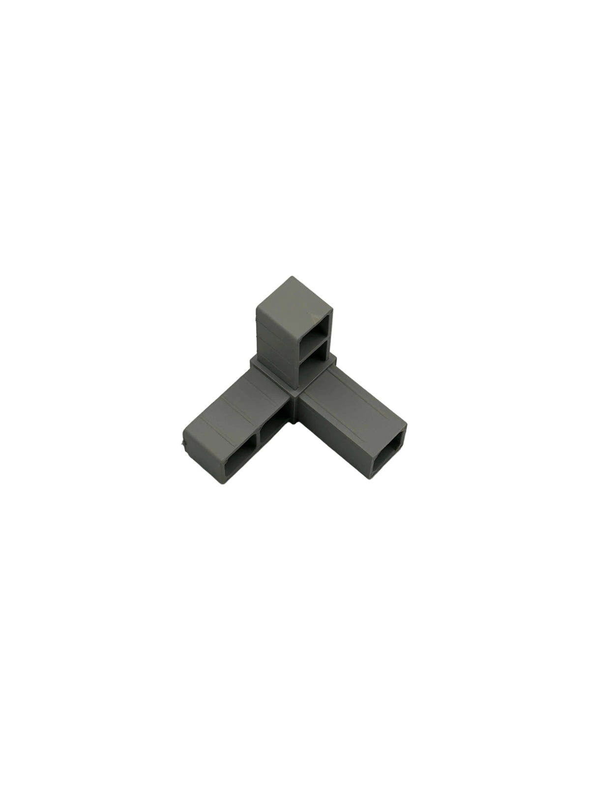 L-Verbinder mit 1 Abgang 25x25x2,0 mm verschiedene Farben