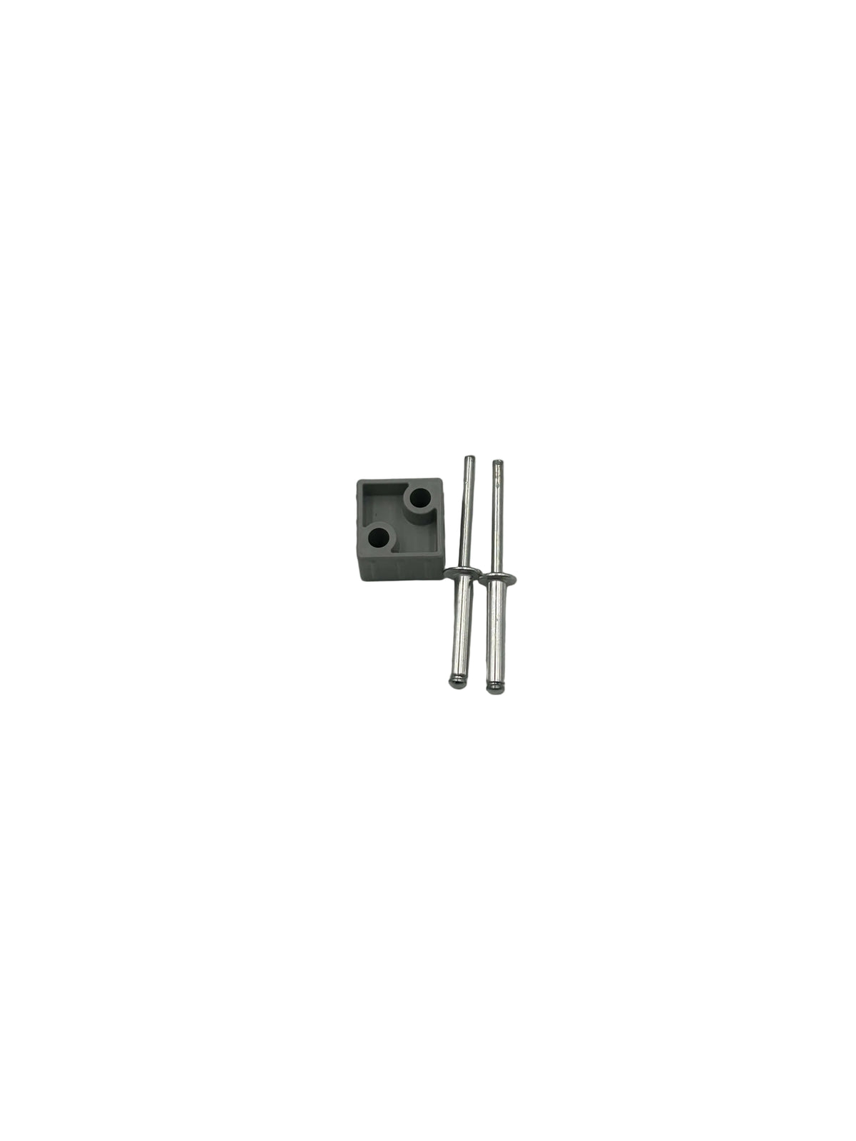 Blockverbinder für 25x25x2,0 mm Vierkantrohre inklusive Montagematerial.