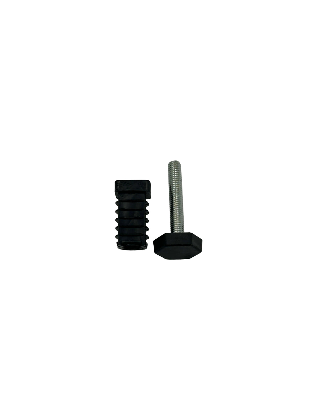Höhenverstellbarer Stellfuß für 20x20 und 25x25 mm Vierkantrohre