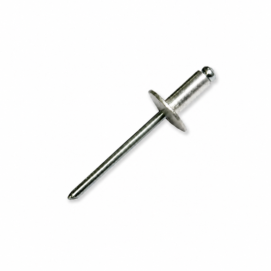 Blindnieten 4,0 mm Aluminium 12 mm Großkopf zur Drahtbefestigung