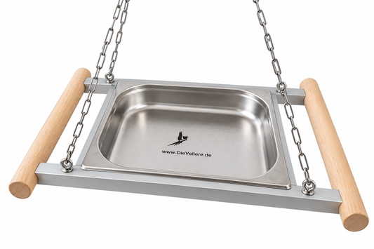 Edelstahlwanne schwingend mittel