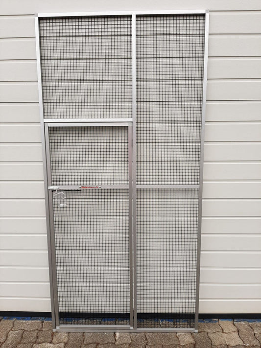 Flächenelement mit kleiner Tür 100 x 204,8 cm